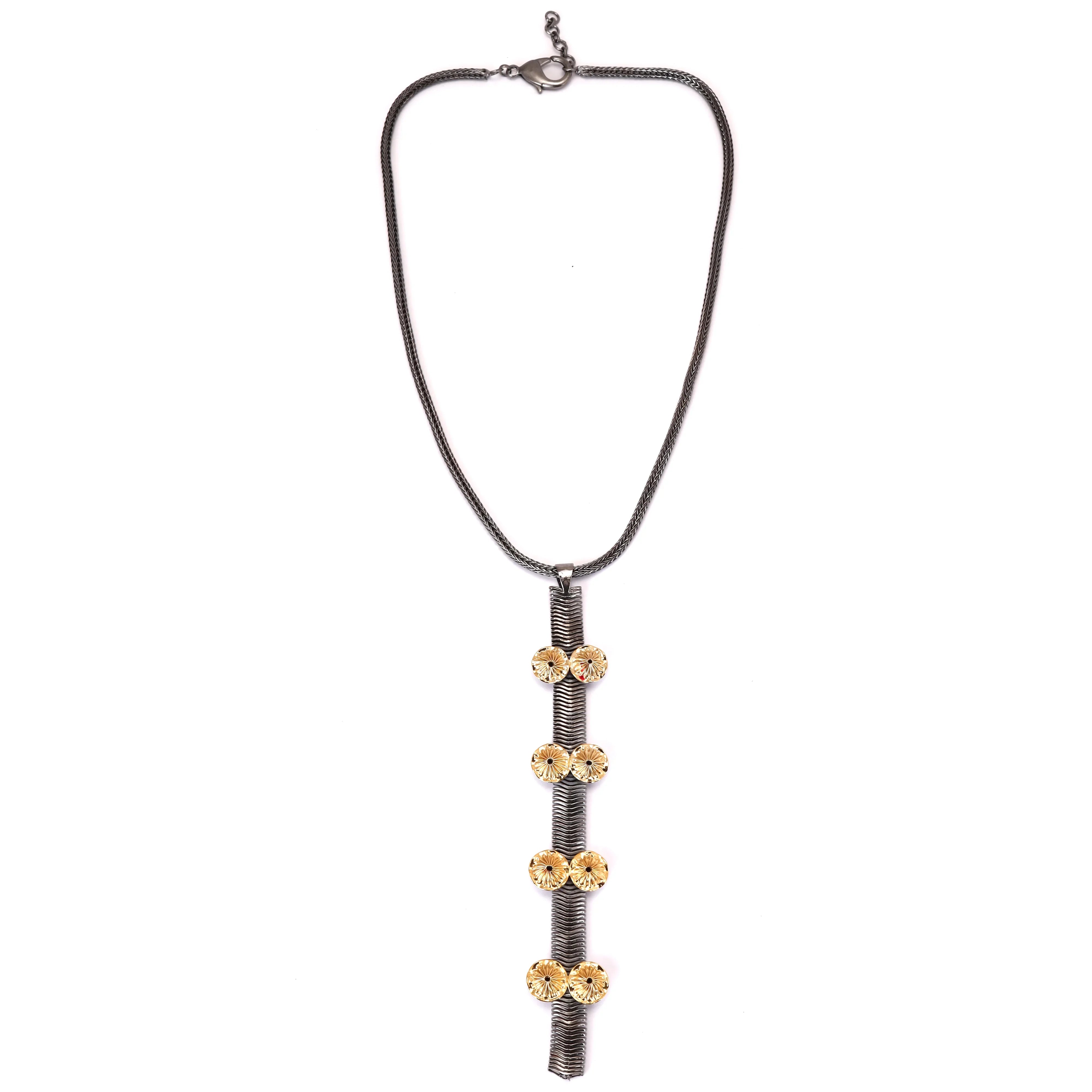 CORAL BLACK BESPOKE NECKLACE