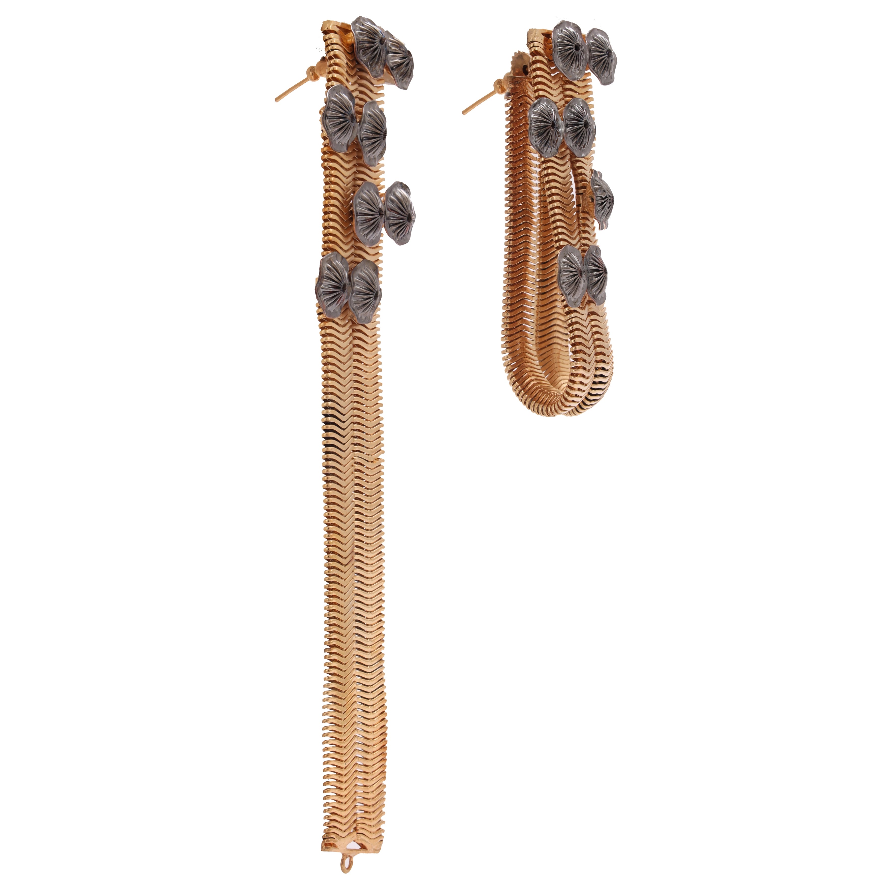 PARADISE DEW GOLD EARRINGS