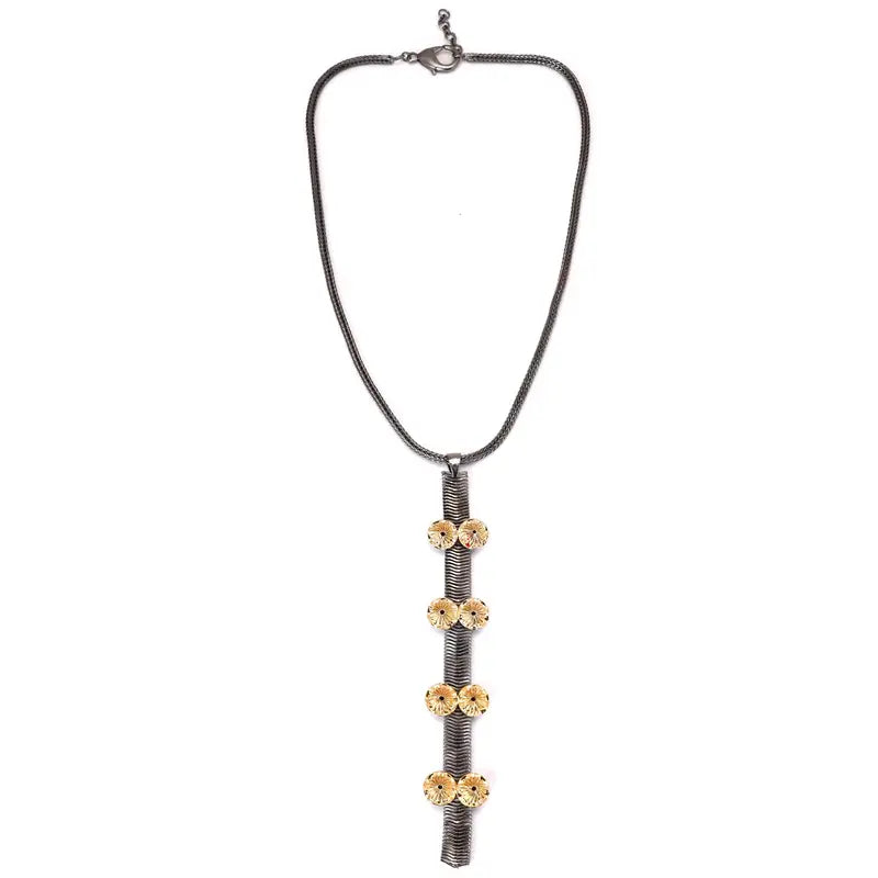 CORAL BLACK BESPOKE NECKLACE