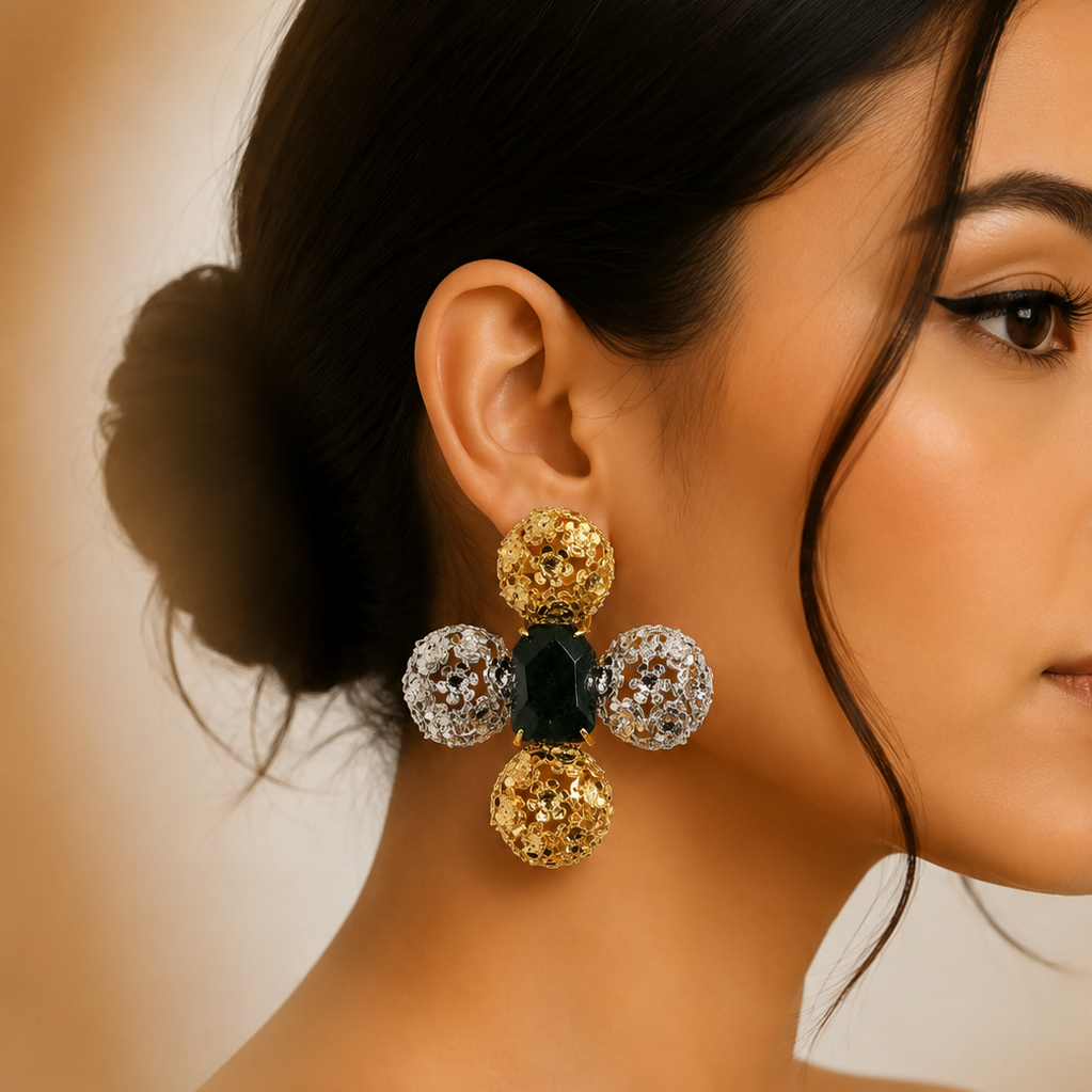 Agate Sitara Earrings
