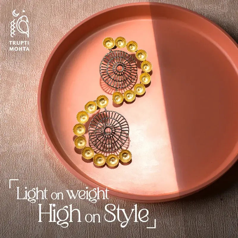 Disc Party Earrings