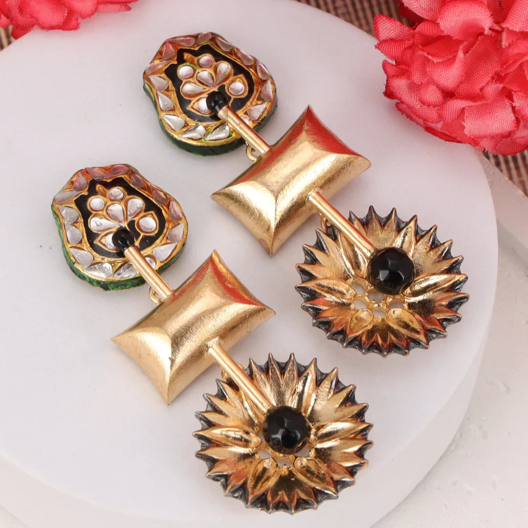 Mughal Hand Crafted Earrings
