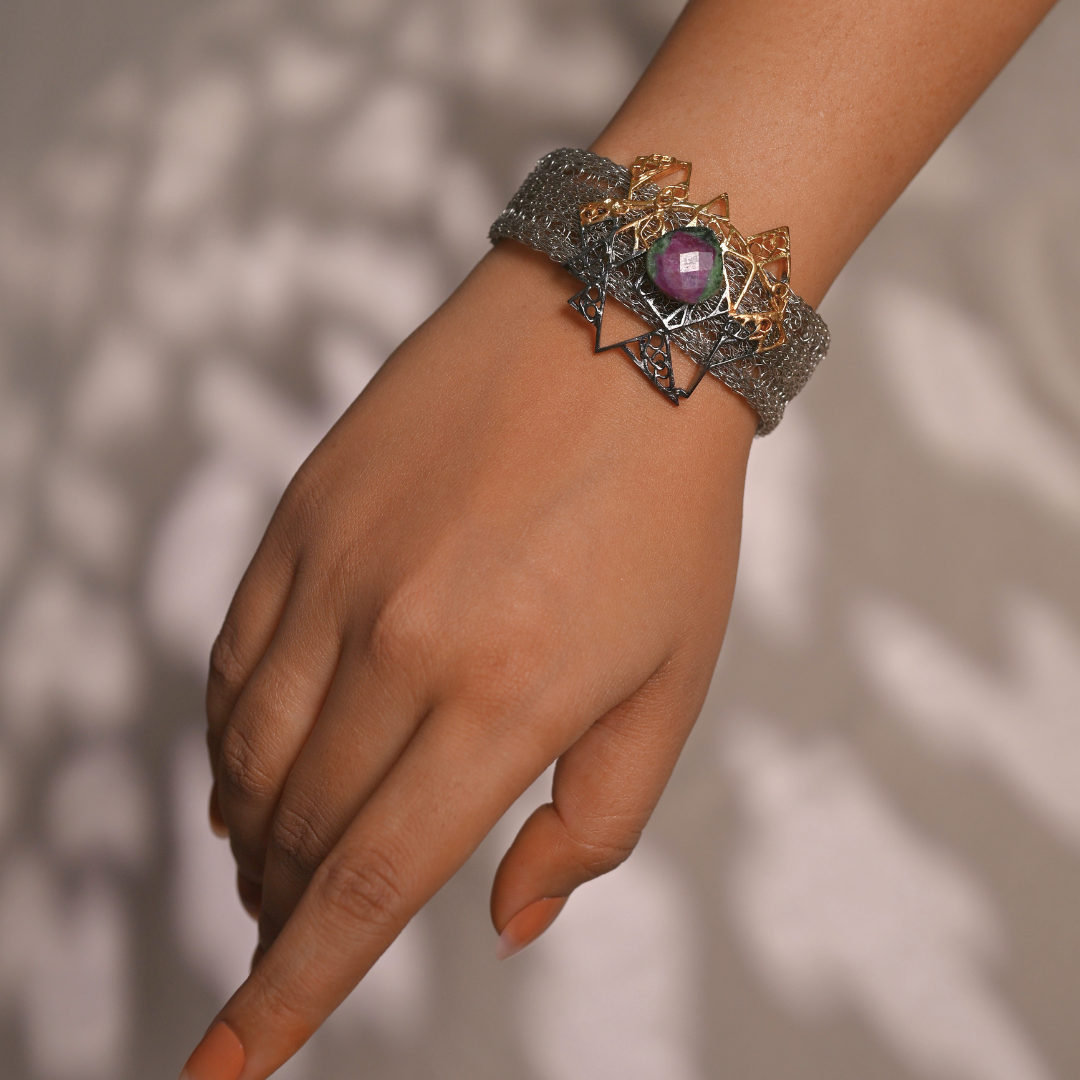Titilating Triangle Bracelet