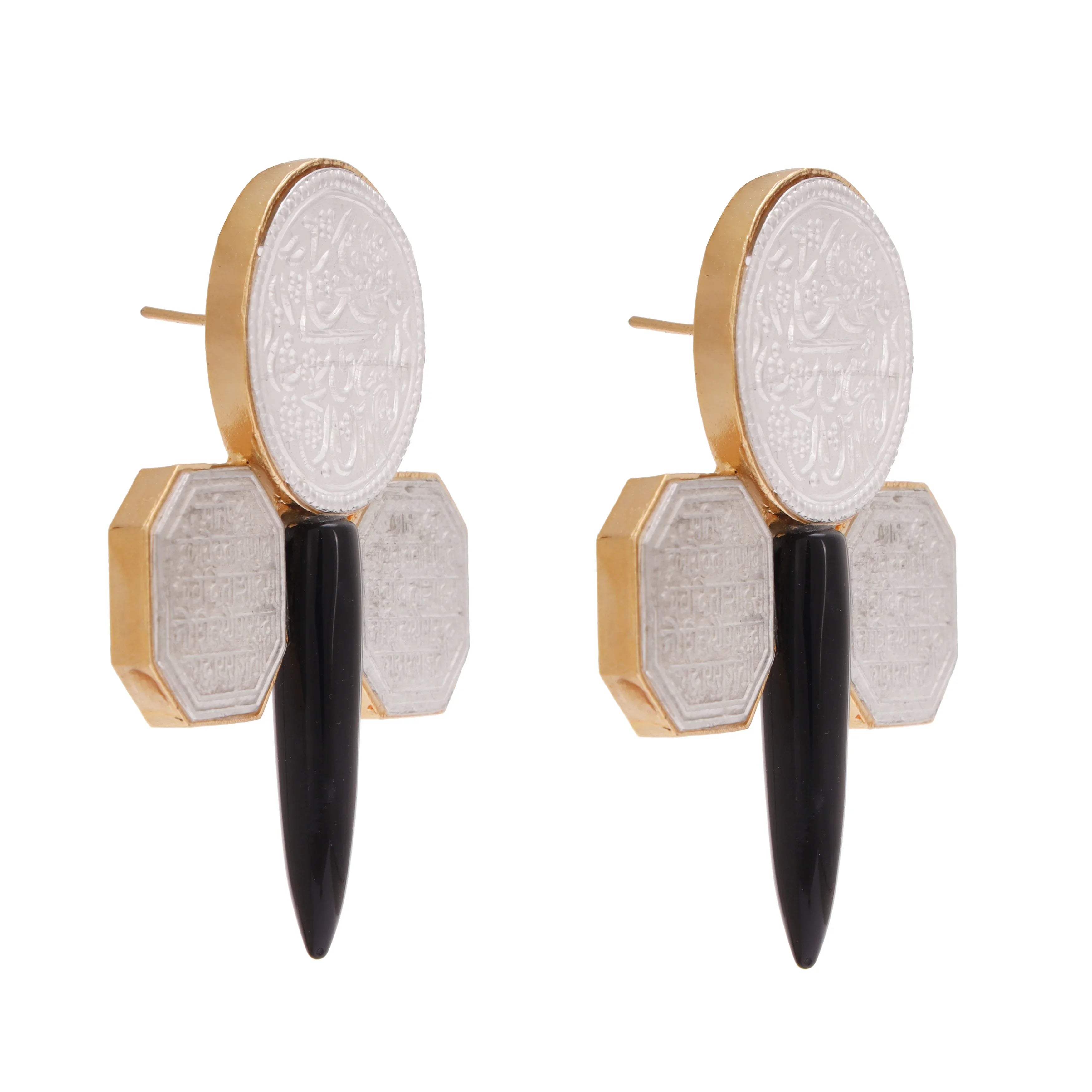 Piercing Pencil Sterling Earrings