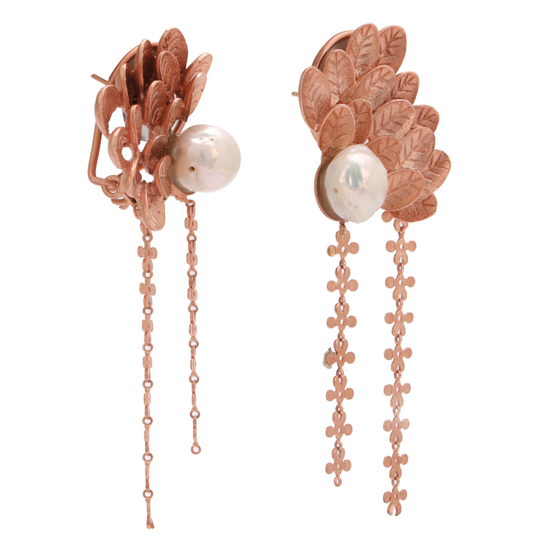 Rosegold Baroque Earrings