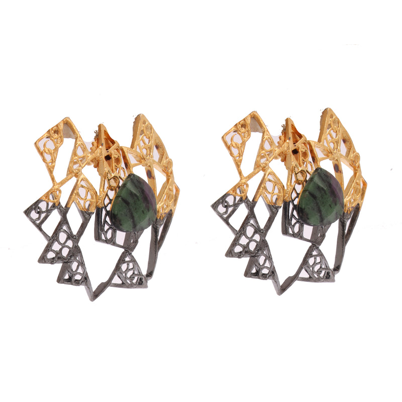 TITILATING TRIANGLE EARRINGS (SMALL)