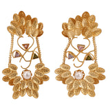 Dazzling Multicolored Chandelier Earrings