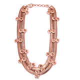 TROPIC AFFAIR ROSE GOLD NECKPIECE