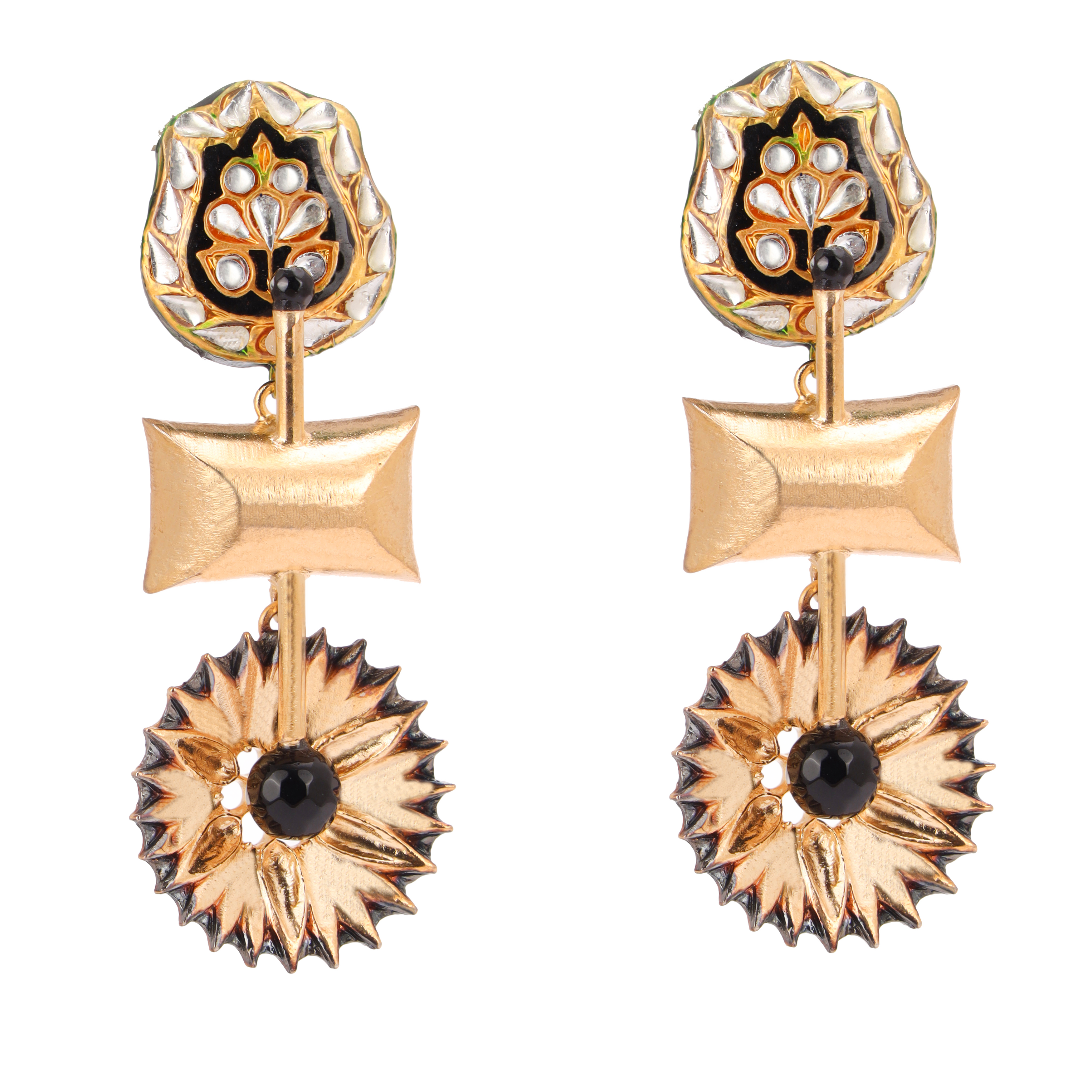 Mughal Hand Crafted Earrings