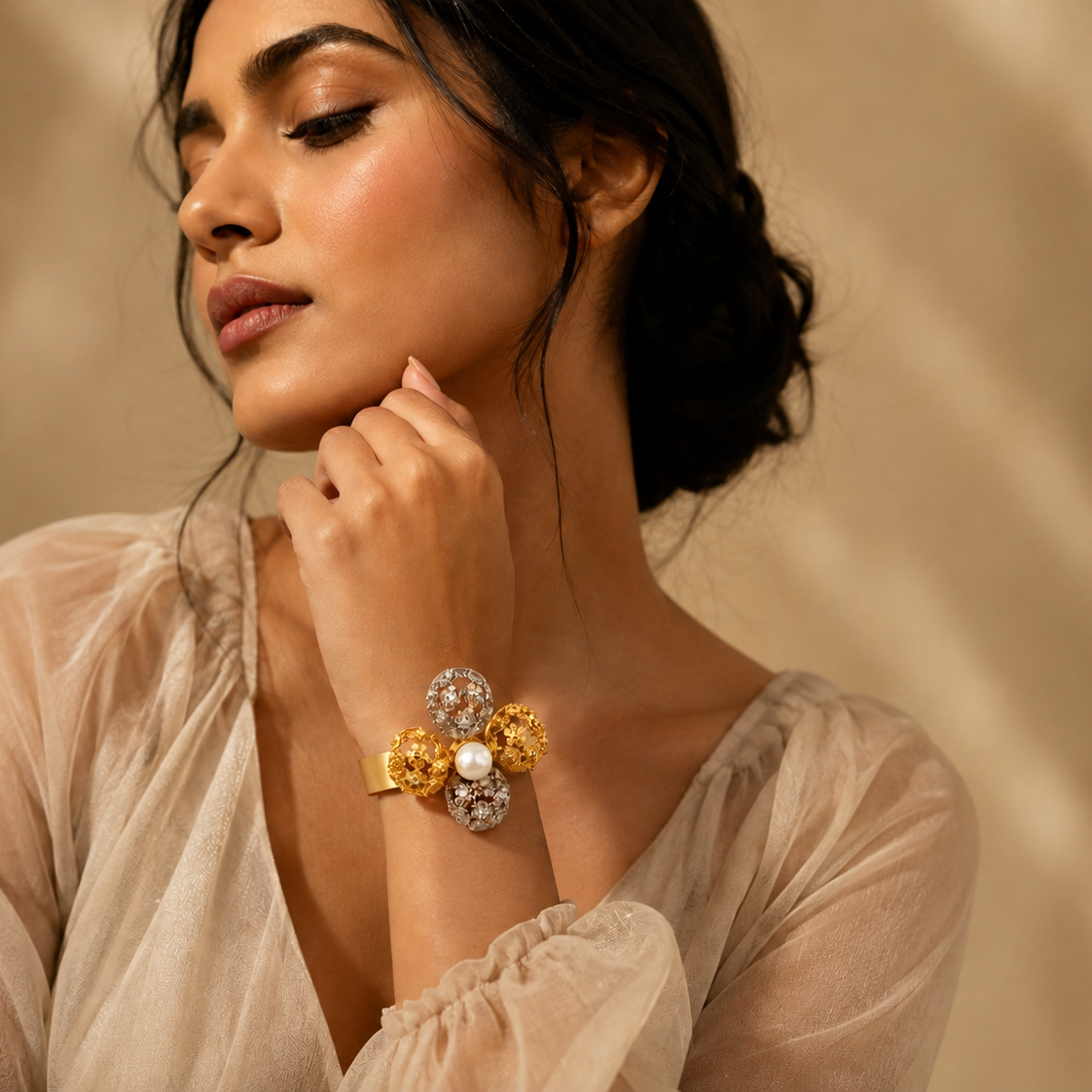 Sitara Pearl Bracelet