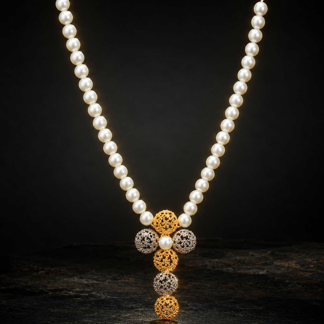 Moti Sitara Necklace
