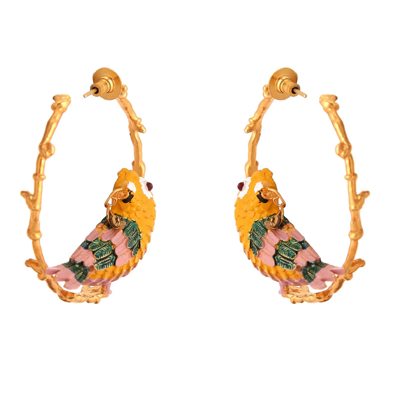 THE QUIESCENT BIRD HANDCRAFTED EARRINGS