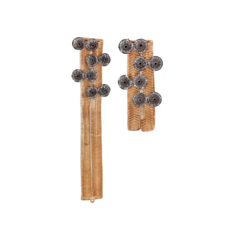 PARADISE DEW  GOLD EARRINGS