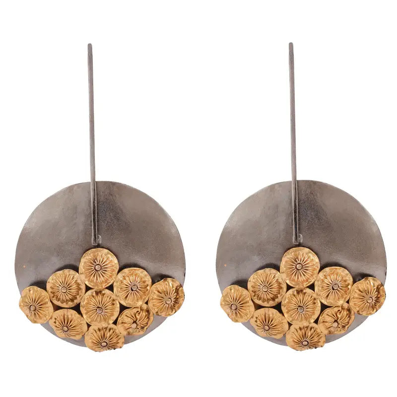 Quirky Gold Earrings