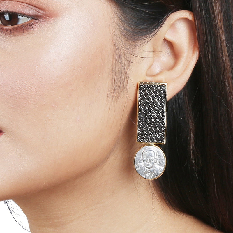 Chequered LightWeight earrings