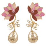 Statera Blume Enameled Earrings