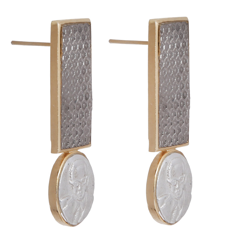 Chequered LightWeight earrings