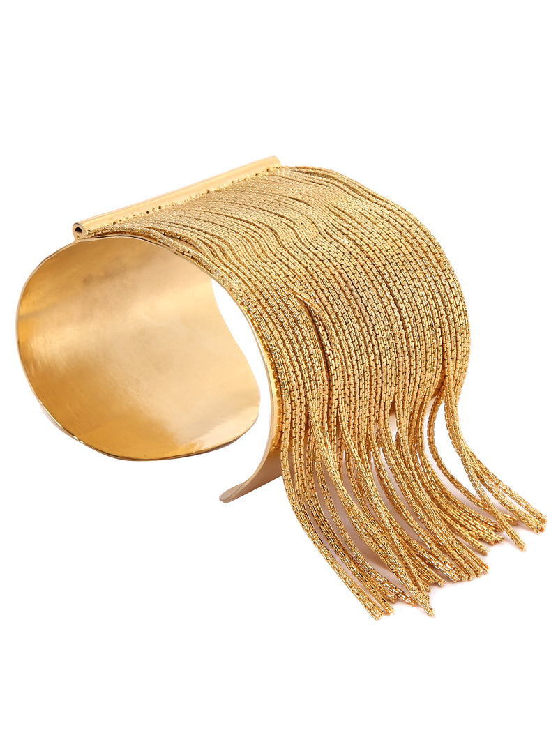 Dangler Gold Plated Cuff