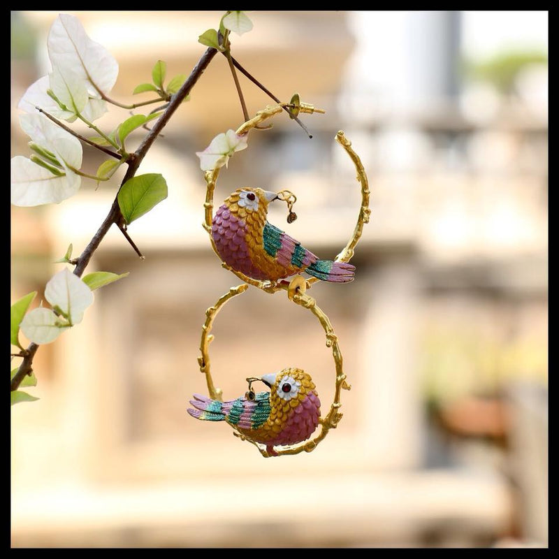 THE QUIESCENT BIRD HANDCRAFTED EARRINGS